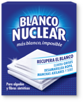 Producto blanco-nuclear-sobres